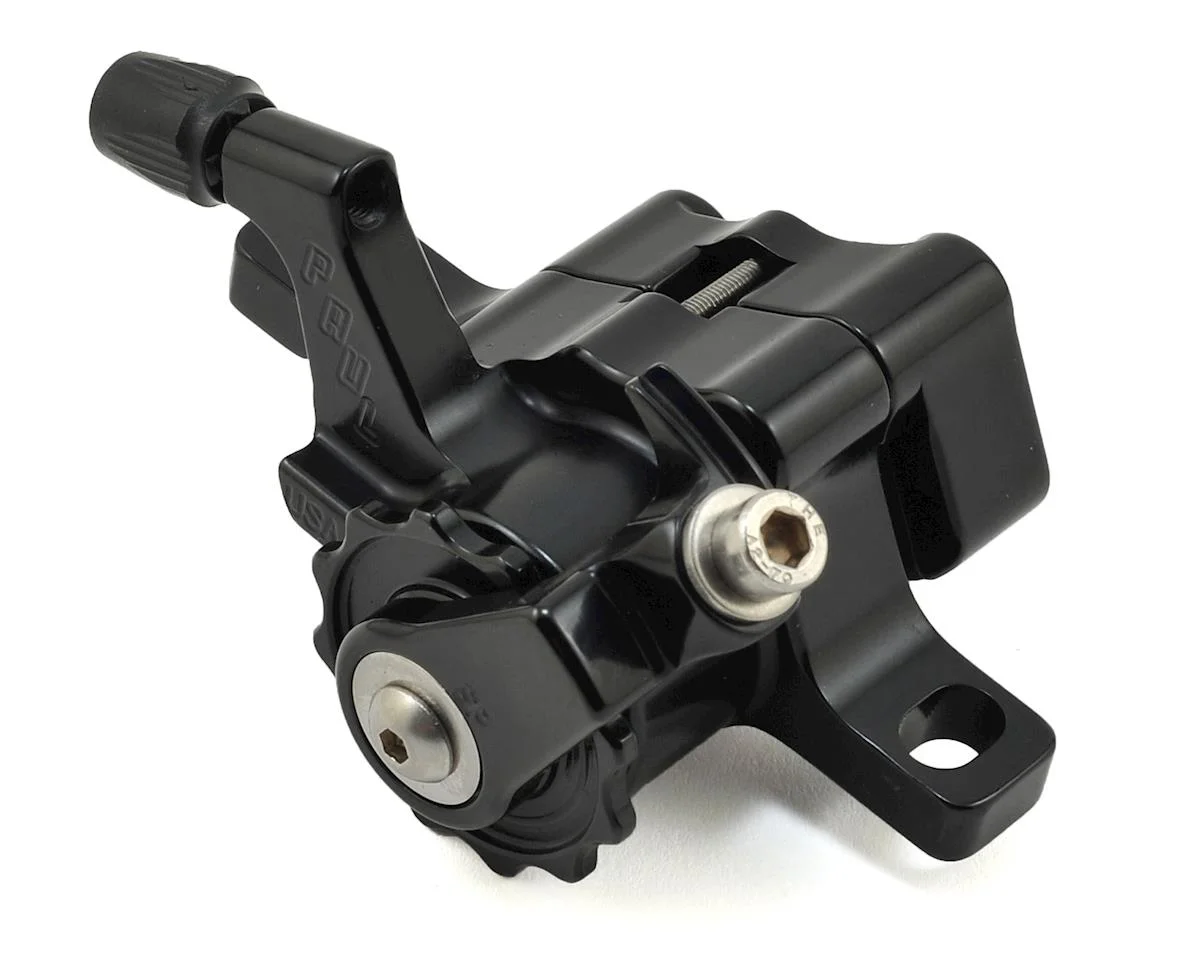 Paul Components Klamper Disc Brake Caliper (All Black) (Mechanical) (Front or Rear) (Short Pull) (Post Mount)
